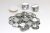 2,25 Pulgadas Redondos Backpin (250 Pack) Conjuntos Para Cha