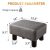 Adirondack Silla Con Otomano, Silla De Patio Para Exterior,