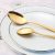 Set Cubiertos Lianyu Acero Inoxidable 4 Personas 20pcs Dorad