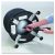 Safco Los Productos Silla De Bola Zenergy, Negro, De Perfil