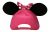 Gorra Béisbol Ajustable Disney Minnie Mouse Con Orejas, Rosa