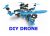 Top Race Diy Drone Building Blocks 2.4ghz Remote Control Dro