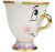 Taza De Chip, De La Bella Y La Bestia, De Disney, Con Impres