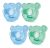 Philips Avent Soothie Chupete, 0-3 Meses, Verde / Azul, Form