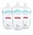 Nuby Comfort 3 Piezas 360 Botella, 9 Onza