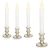 Darice 6205-54 Pilas De La Base Led Estaño Velas Candeleros