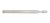 Starrett 270 7/16 Pulgadas Por 6-1 / 4 Pulgadas Taper Gage P