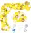Girasol Amarillo Globos Garland Arch Kit De Oro Amarillo De