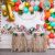 Utopp 86pcs Tropical Luau Globos Arco Garland Kit, Coral, Az