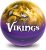 2019 Nfl Minnesota Vikings Bola De Bolos Sin Perforar