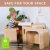 Ecr4kids Natural Bentwood, Set De Mesa Y Silla Multiuso Para