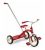 Radio Flyer Triciclo Clásico Con Asa De Empuje, Rojo
