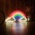 Luz De Arco Iris De Neón, Decoración De Pared Led De Festiva