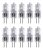 Vstar G4 12v 20w Del Bulbo De Halógeno Jc Tipo Bi-pin Luz, C