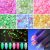 Luminous Nail Rhinestones, 6 Pots Party/theme Glow In Dark F