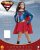 Disfraz Para Niña De Supergirl, Grande
