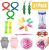 21 Paquete Sensorial De La Persona Agitada Juguetes Set Líqu