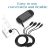 Cable Cargador Usb 5 En 1 Para Nintendo Ds Lite / Wii U / Nu