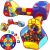 Playz De 5 Piezas Niños Playhouse Selva Piscina De Bolas De