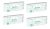 Pampers Sensitive Wipes Toallitas – 18 Count (paquete De 4)