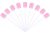 Ultnice 100pcs Desechable Oral Care Esponjas De Limpieza De