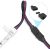 Lightingwill 4-pin Kit Conector Tira De Luz Led Rgb De 10 Mm