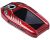 100% De Fibra De Carbono Para Bmw Caso Lcd Key Fob, Genuina