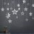 Decor365 Brillo De Plata De La Estrella Guirnaldas Kit Metál