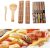Petyoung Kit De Fabricación De Sushi, 9 Piezas De Bambú Para