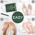 Foot Peel Mask – For Cracked Heels, Dead Skin Calluses – M