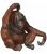 Papo Sentado Orangután Figura De Juguete
