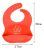 Pack De 2 Super Suave Silicona Para Bebés De Destete Baberos