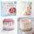 Ycbingo Decoración De Pasteles Suministros 52-en-1 Para Horn