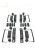 Maxxhaul 70115 Universal De Acero Barras De Techo Superior D