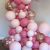 Rosado Del Globo Soonlyn Garland Arco Kit De 120 Piezas De P