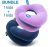 Bcozzy Niños Bundle- 2 Del Cuello Del Recorrido Almohadillas