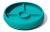 Oxo Tot Silicona Dividido Teal Plate