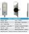 250 W Solar Street Lights Outdoor Lamp, 288 Led 12000 Lúmene