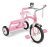 Radio Flyer Triciclo Rojo Clásico Con Doble Plataforma, Rosa