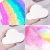 Rainbow Bath Bombs For Kids Cloud,magic Rainbow Cloud Bath B