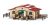 Schleich Establo Con Caballos Y Accesorios Playset, 22,4 X 1