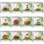 Completar Teabloom Blooming Juego De Té: 6-8 Copas De Vidrio