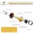 Boslla Faro Bombillas Led 3 Modos Para H13 (9008), 7200lm 60