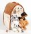 Unipak 12 Felpa Animal De Peluche Perro Casa Funda De Trans