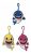 Pinkfong Tiburón Del Bebé De La Felpa Llavero Set – Tiburón