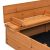 La Mejor Opción Productos 47x47inch Grande Cedar Sandbox W /