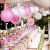 Linternas De Papel Y Pompones Rosa Y Blanco, 15 Piezas