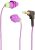 Plugfones Tapones Para Ears De Color Púrpura / Audífono Intr