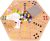 Amishtoybox.com, Tablero De Juego De Mármol De Doble Cara Pi