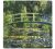 3drose Lirios De Agua Y Puente Japonés De Claude Monet 1899